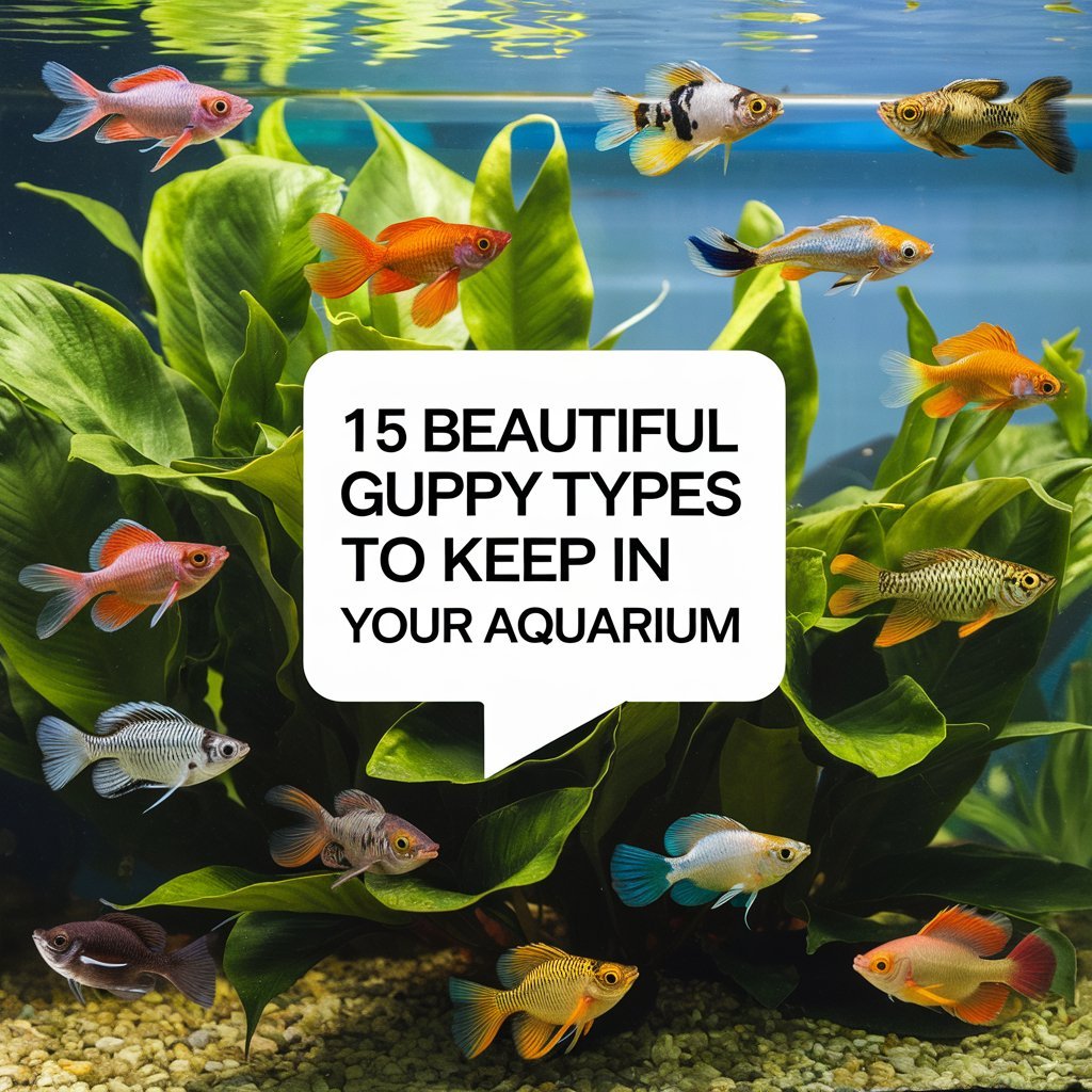 15 Beautiful Guppy Types to Keep in Your Aquarium