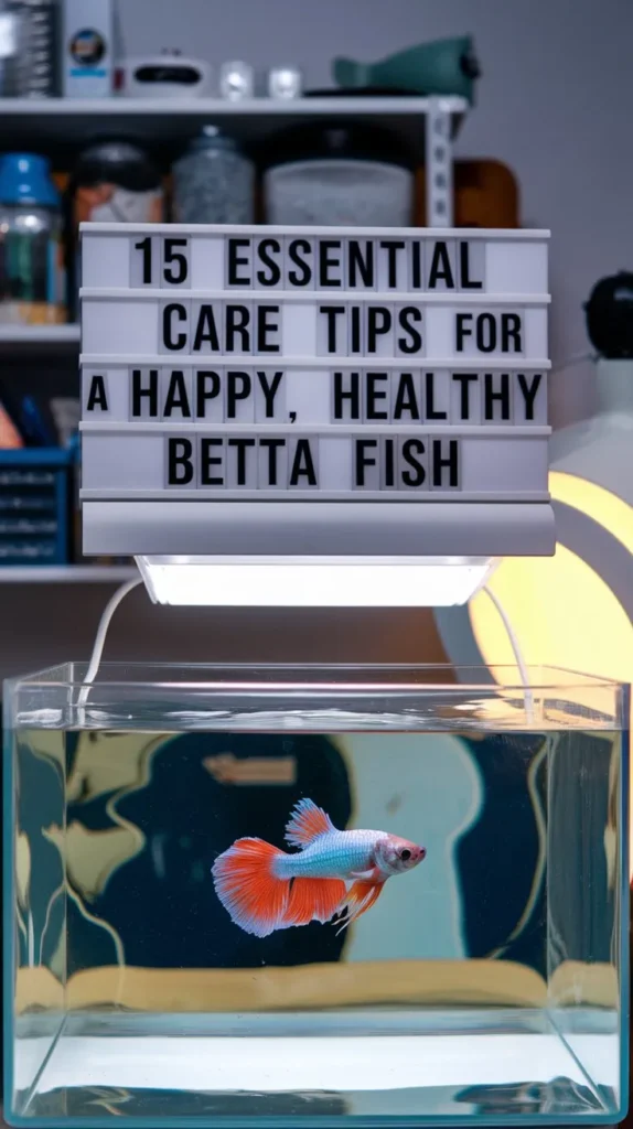 The Ultimate Betta Fish Care Guide: 15 Tips for a Thriving Aquarium