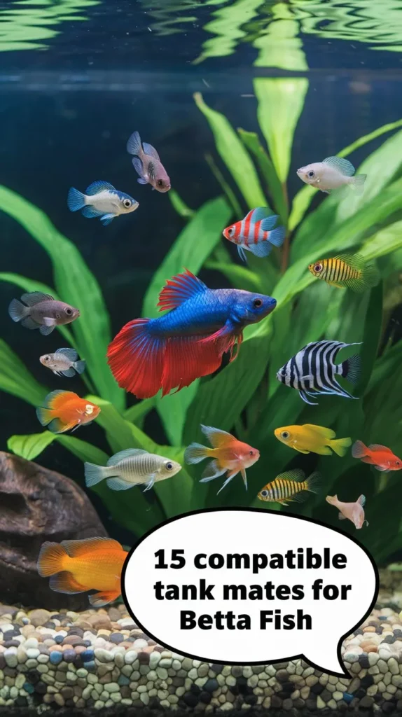 15 Safe and Compatible Tank Mates for Betta Fish