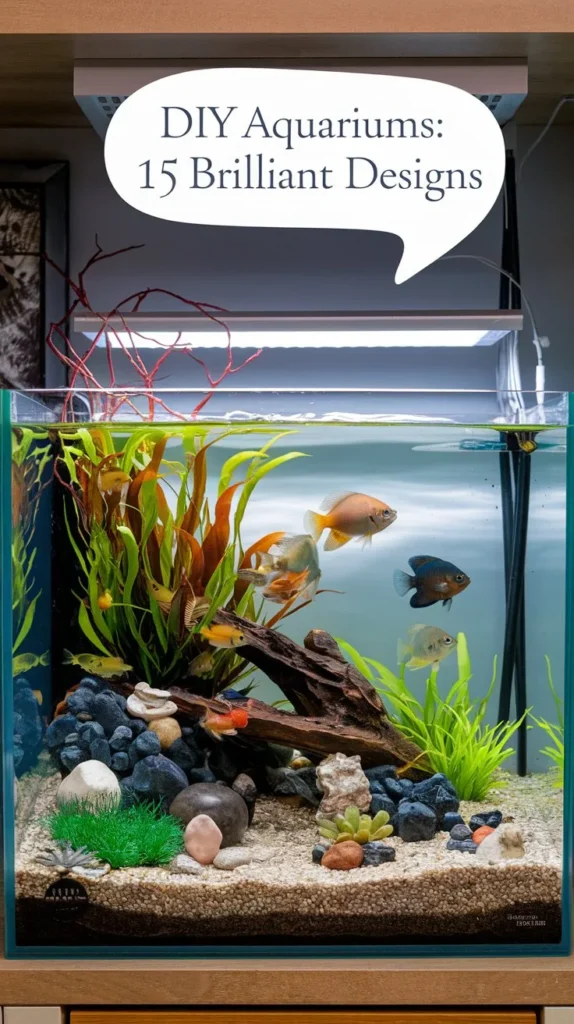 15 Brilliantly Creative DIY Aquariums to Build