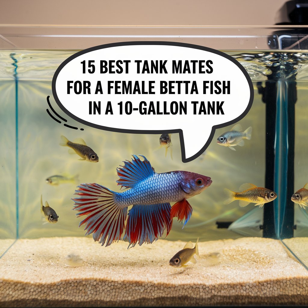 15 Best Tank Mates for a Female Betta Fish in a 10-Gallon Tank