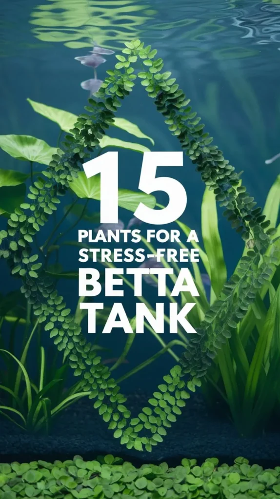 15 Easy-to-Care-for Plants for Betta Fish Tank