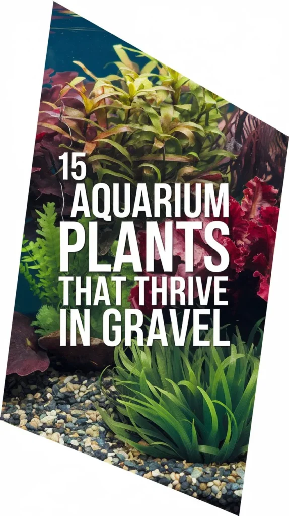 15 Aquarium Plants That Grow Well in Gravel