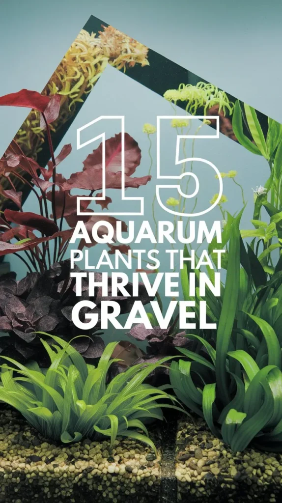 15 Aquarium Plants That Grow Well in Gravel