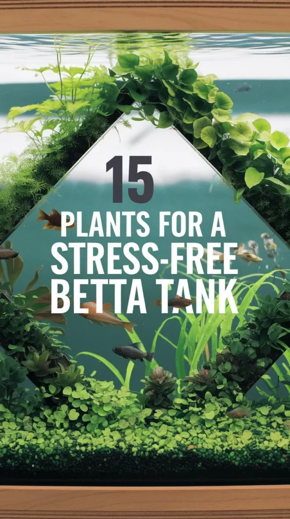 15 Easy-to-Care-for Plants for Betta Fish Tank