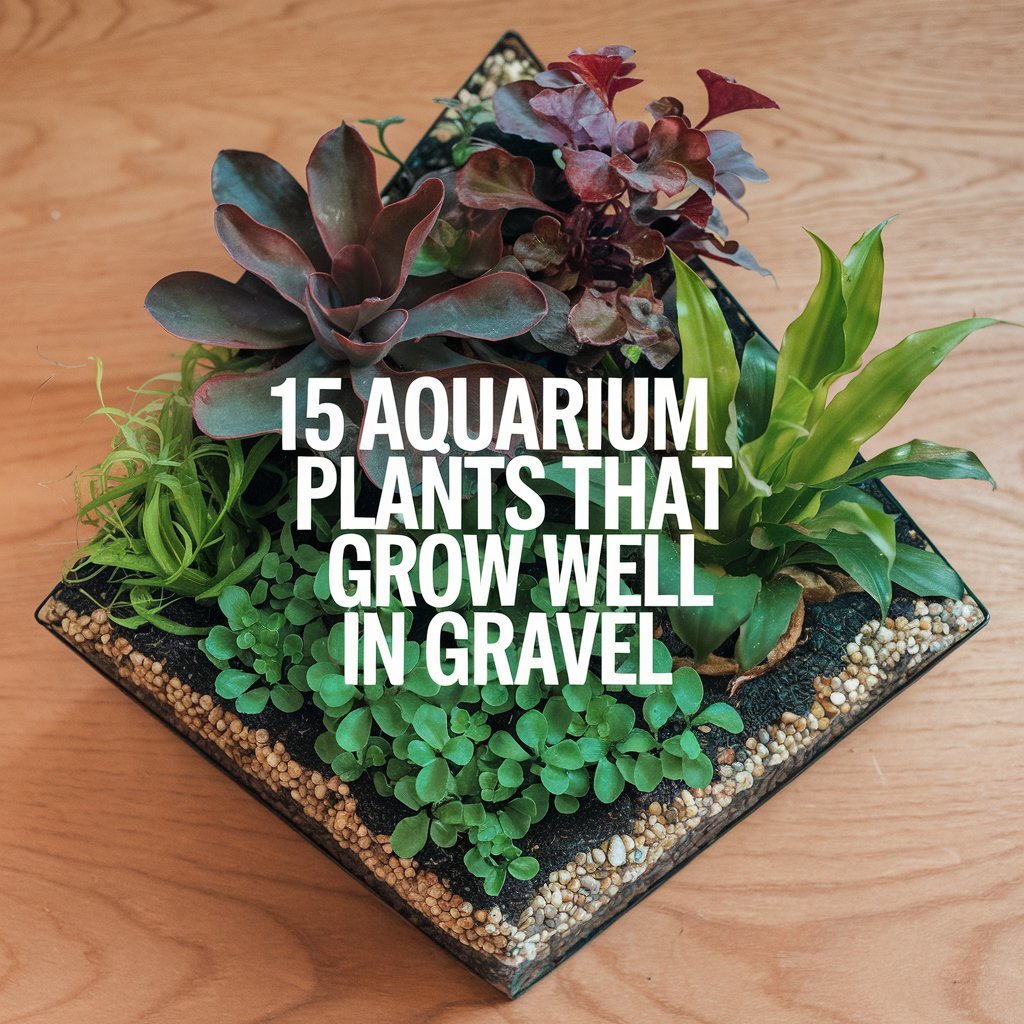 15 Aquarium Plants That Grow Well in Gravel