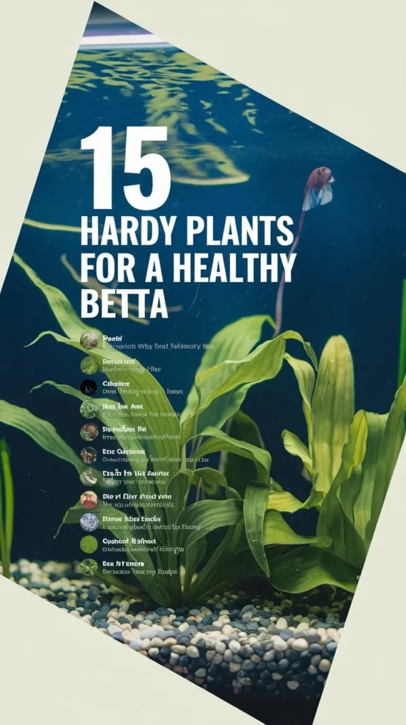 15 Easy-to-Care-for Plants for Betta Fish Tank