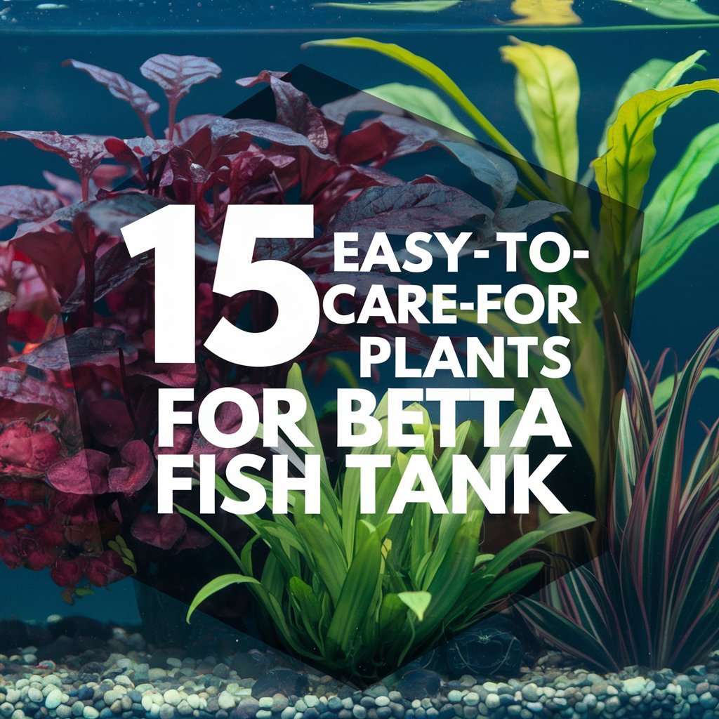 15 Easy-to-Care-for Plants for Betta Fish Tank