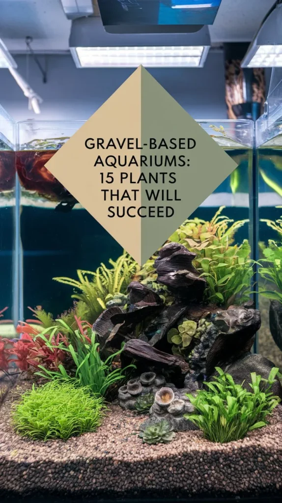 15 Aquarium Plants That Grow Well in Gravel