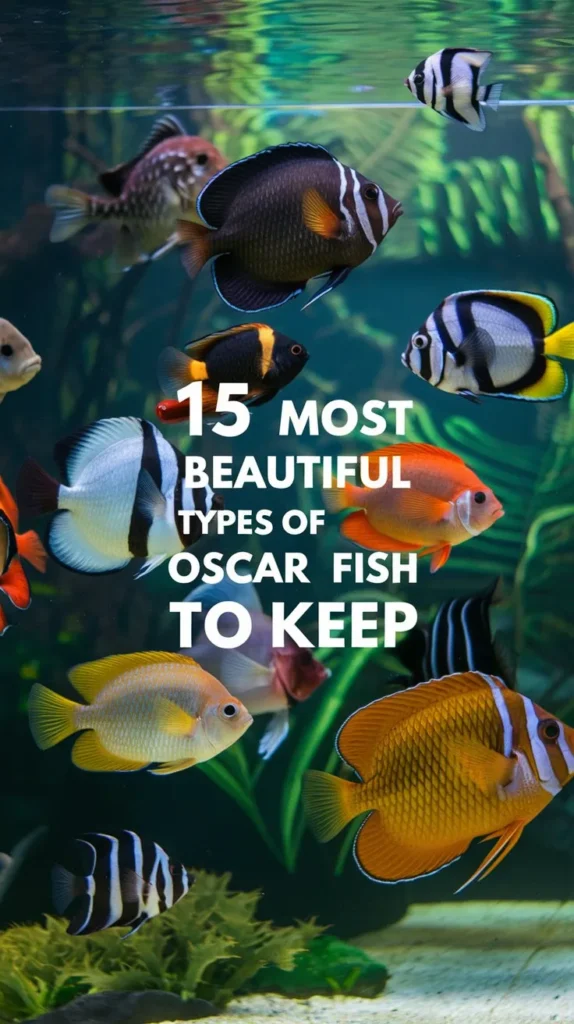 15 Most Beautiful Types of Oscar Fish to Keep