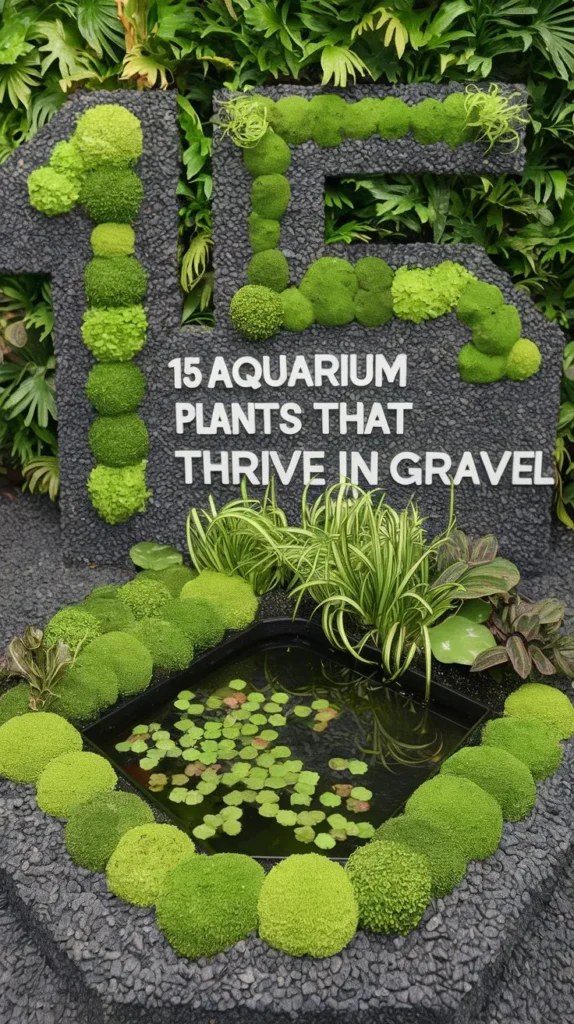 15 Aquarium Plants That Grow Well in Gravel