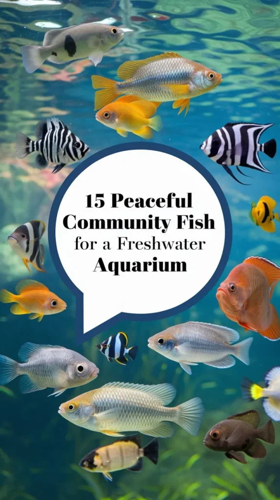 15 Community Fish for Freshwater: Harmony in the Tank