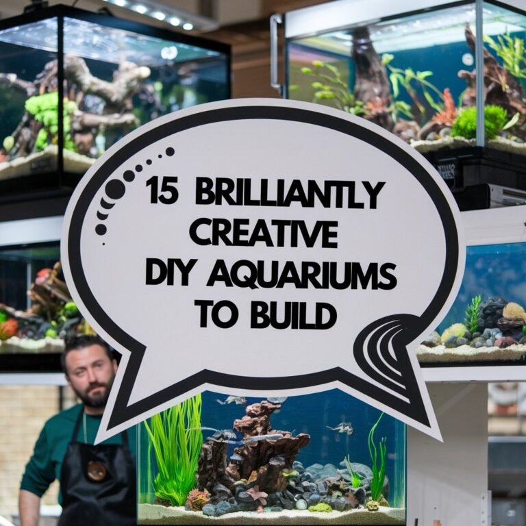 15 Brilliantly Creative DIY Aquariums to Build