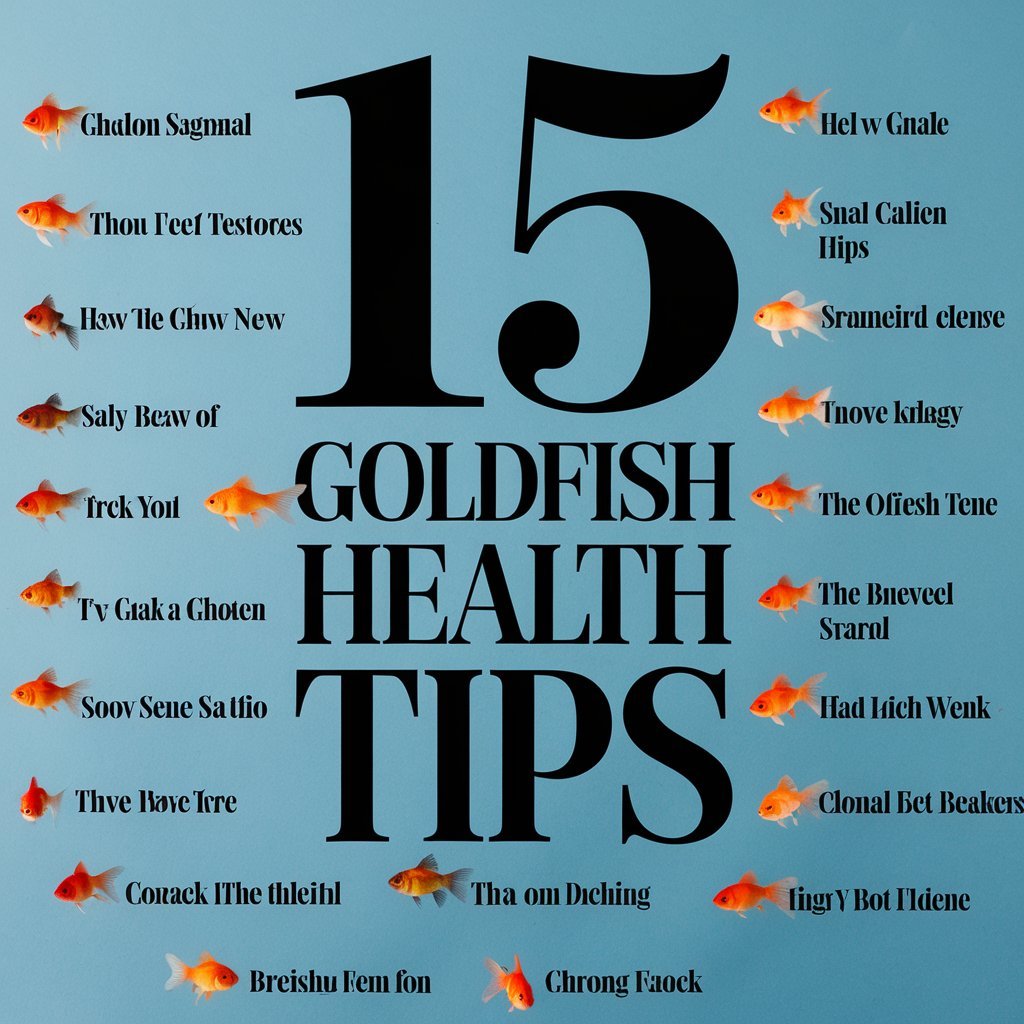 15 Goldfish Health Tips: A Comprehensive Guide to a Healthy Aquarium