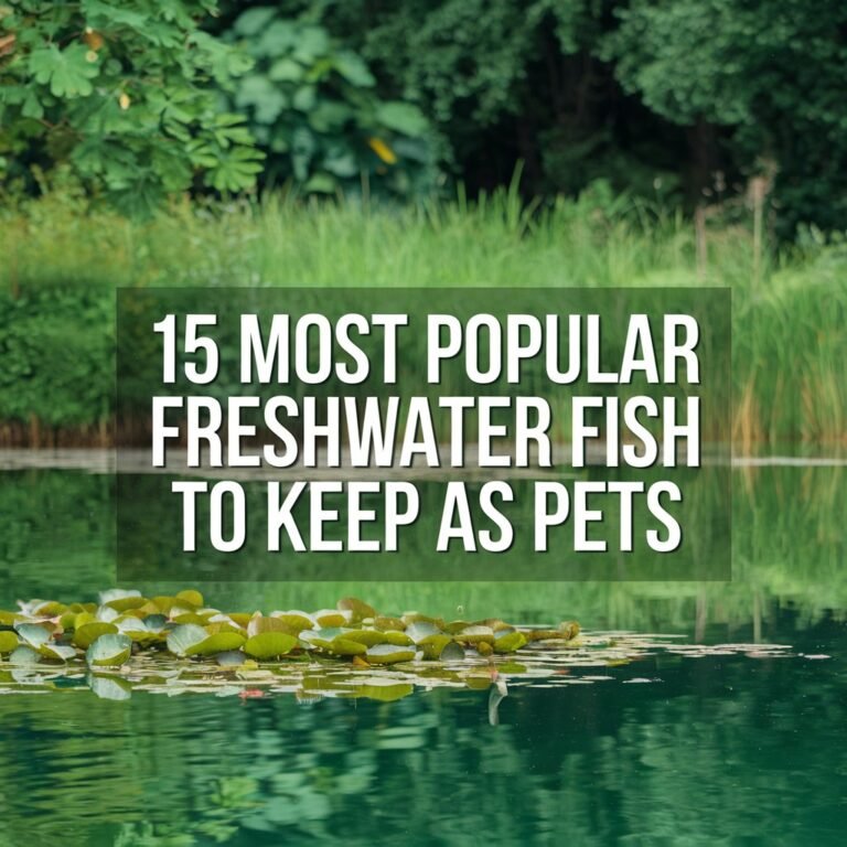 15 Most Popular Freshwater Fish to Keep as Pets