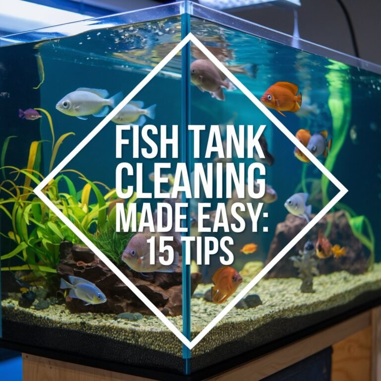 Fish Tank Cleaning Made Easy: 15 Tips