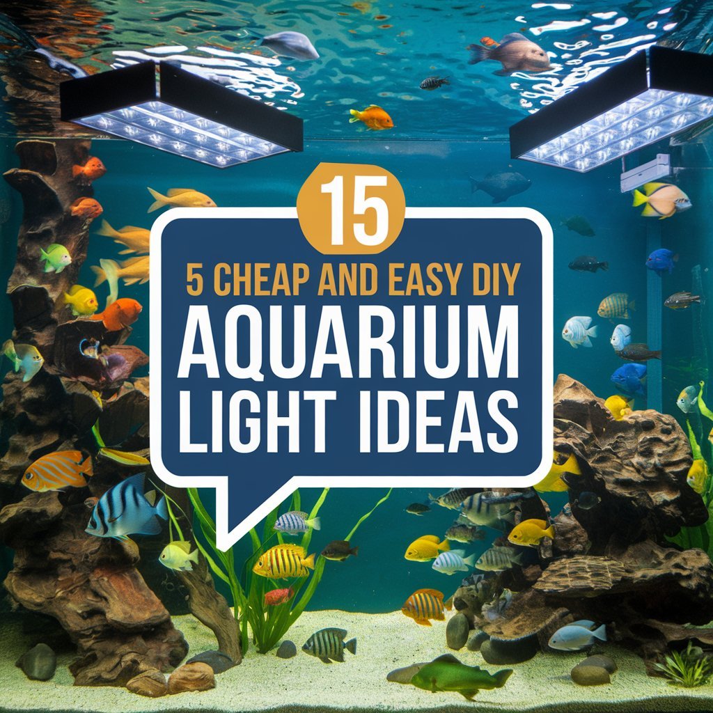 15 Cheap and Easy DIY Aquarium Light Ideas