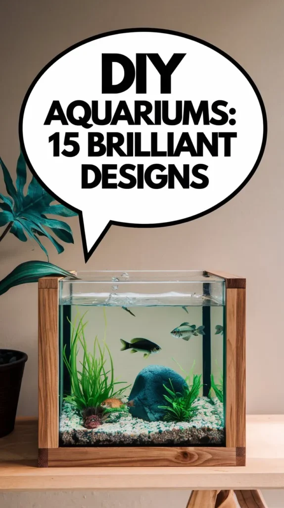 15 Brilliantly Creative DIY Aquariums to Build