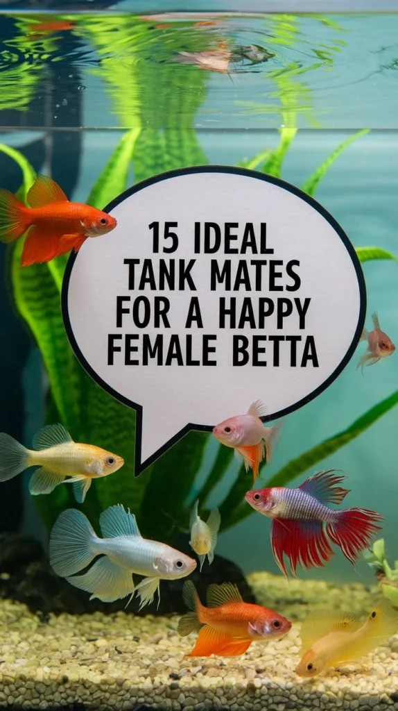 15 Best Tank Mates for a Female Betta Fish in a 10-Gallon Tank