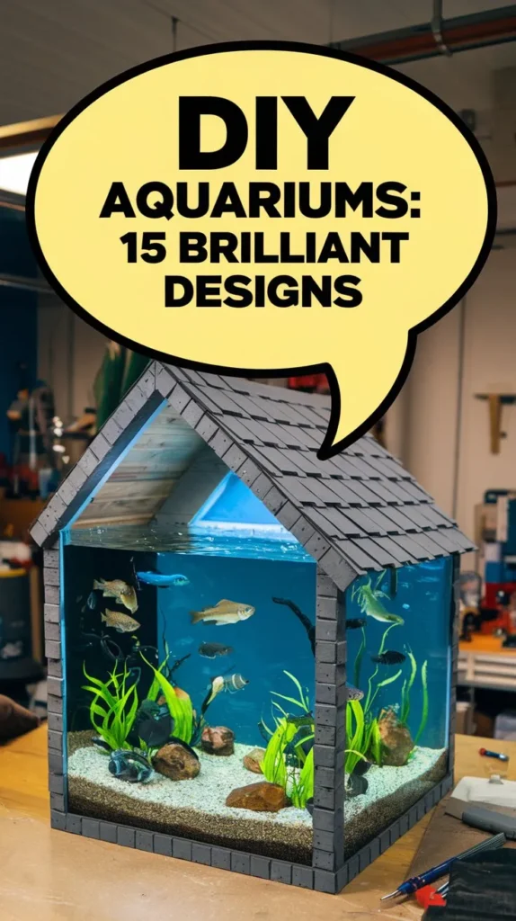 15 Brilliantly Creative DIY Aquariums to Build