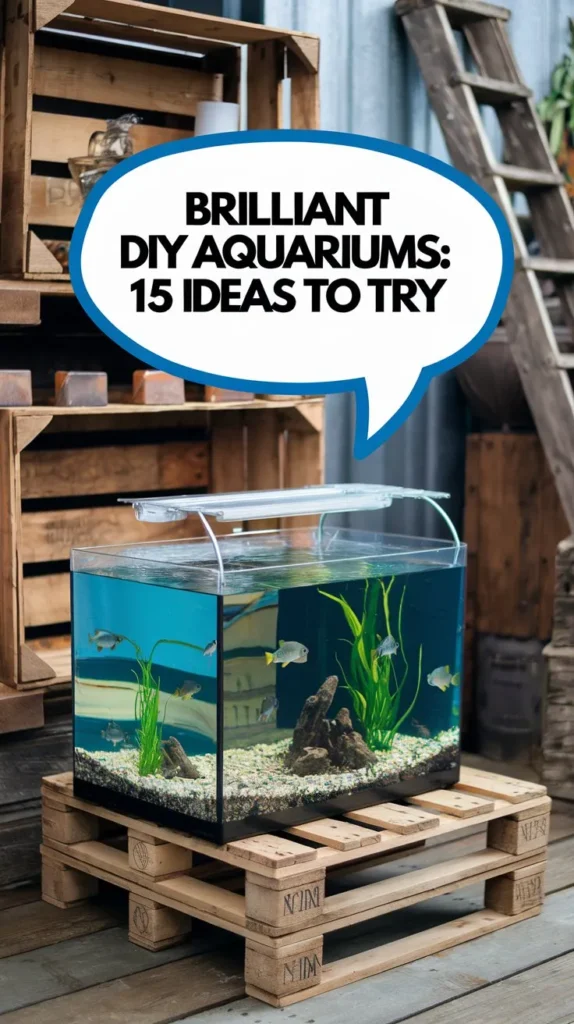 15 Brilliantly Creative DIY Aquariums to Build