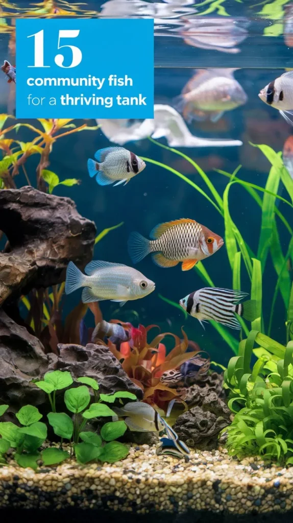 15 Community Fish for Freshwater: Harmony in the Tank