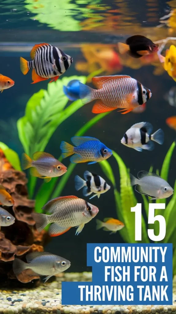 15 Community Fish for Freshwater: Harmony in the Tank