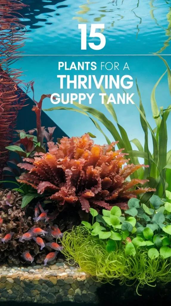 15 Excellent Plants for Guppy Tanks to Keep Them Healthy