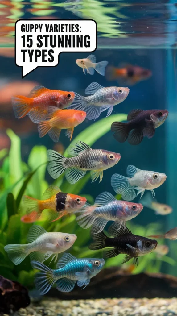 15 Beautiful Guppy Types to Keep in Your Aquarium