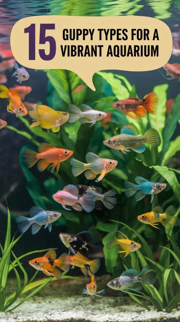 15 Beautiful Guppy Types to Keep in Your Aquarium