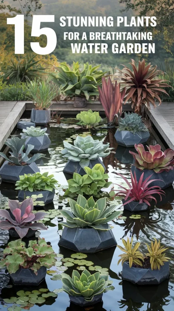 15 Beautiful Plants For Your Water Garden