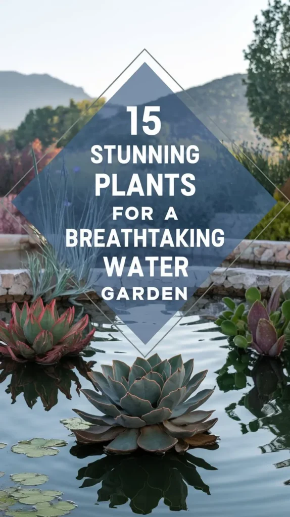 15 Beautiful Plants For Your Water Garden