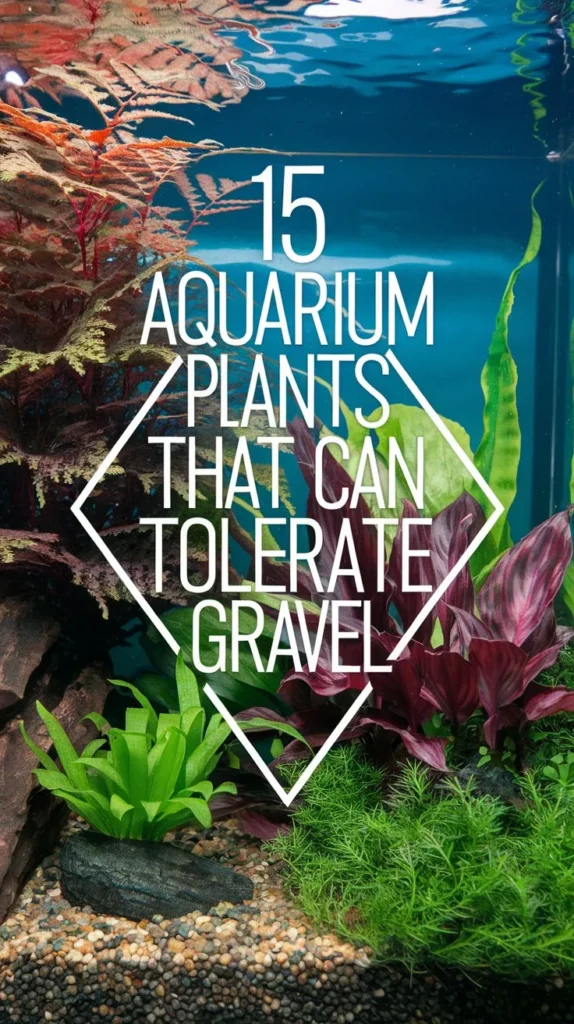 15 Aquarium Plants That Grow Well in Gravel