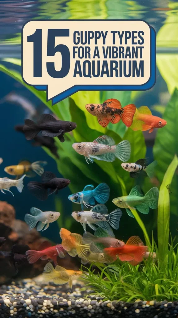 15 Beautiful Guppy Types to Keep in Your Aquarium