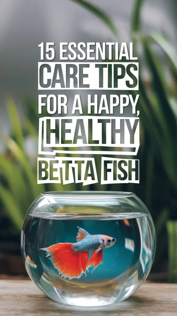 The Ultimate Betta Fish Care Guide: 15 Tips for a Thriving Aquarium