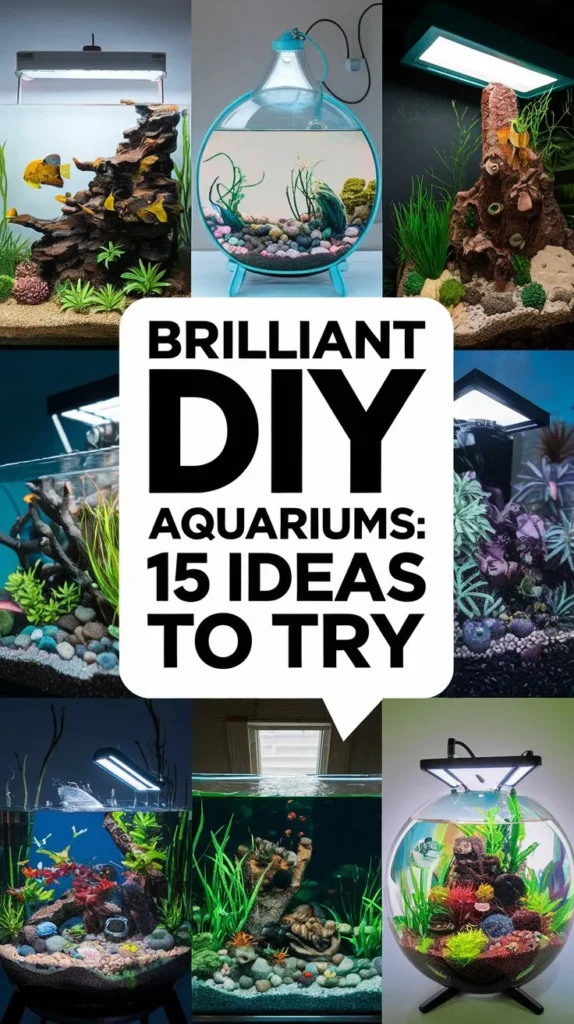 15 Brilliantly Creative DIY Aquariums to Build