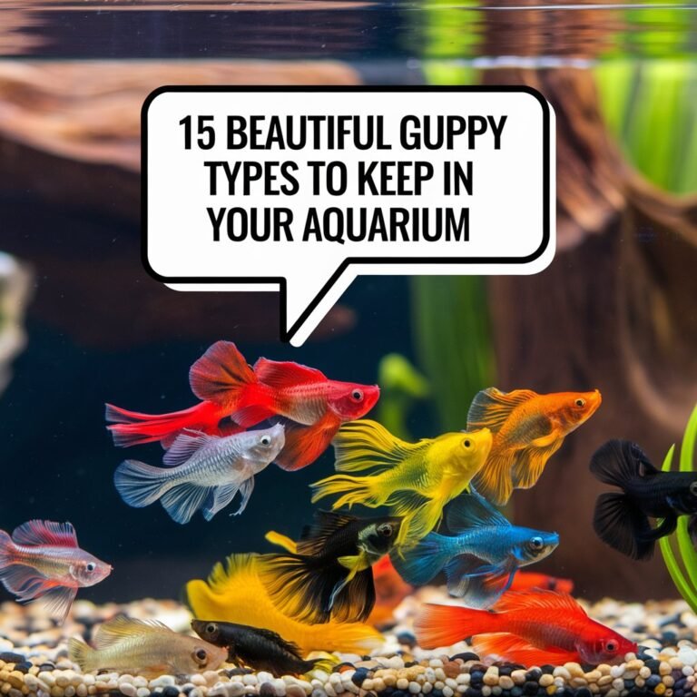 15 Beautiful Guppy Types to Keep in Your Aquarium